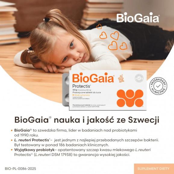 [02.05.2026] BioGaia Probiotyczne tabletki do żucia (10 szt.) - zdjęcie produktu