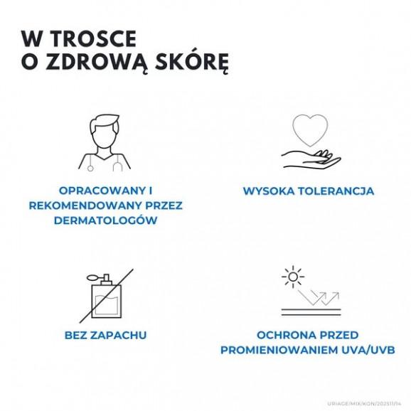 Uriage Eau Thermale Bariederm Cica SPF 50+ krem regenerujący (40 ml) Uriage Eau Thermale Bariederm Cica SPF 50+ krem regenerujący (40 ml) - zdjęcie produktu