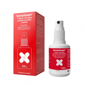 Symplisept (1 mg/g + 20 mg/g) – aerozol na skórę (100 ml) - zdjęcie produktu