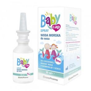 Babycap Woda Morska spray do nosa dla dzieci, 30 ml - zdjęcie produktu