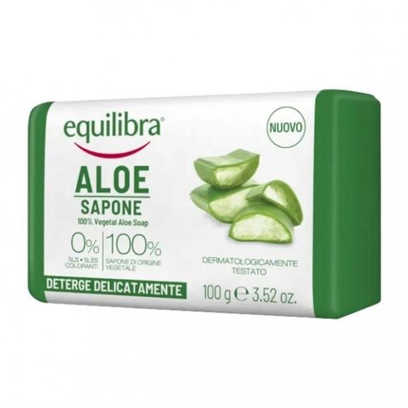Equilibra Aloesowe mydło w kostce (100 g) Equilibra Aloesowe mydło w kostce (100 g) - zdjęcie produktu