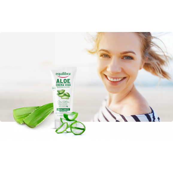 Equilibra Aloe Krem do Twarzy – nawilżający i kojący (75 ml) - zdjęcie produktu