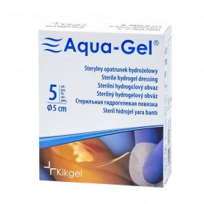 Aqua-Gel Sterylny opatrunek hydrożelowy, średnica 5 cm, (5 sztuk) - zdjęcie produktu