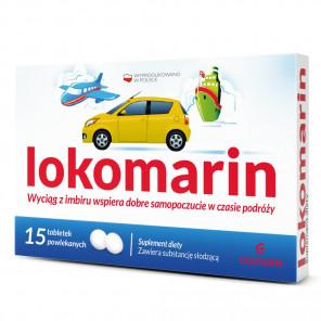 Lokomarin – tabletki z wyciągiem z imbiru (15 szt.) - zdjęcie produktu