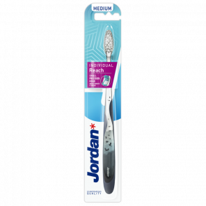 Jordan Individual Reach Szczoteczka do zębów, średnia (1 szt.) - zdjęcie produktu