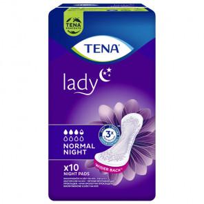 [25.05.2026] Tena Lady, podpaski urologiczne, Normal Night, 10 sztuk - zdjęcie produktu