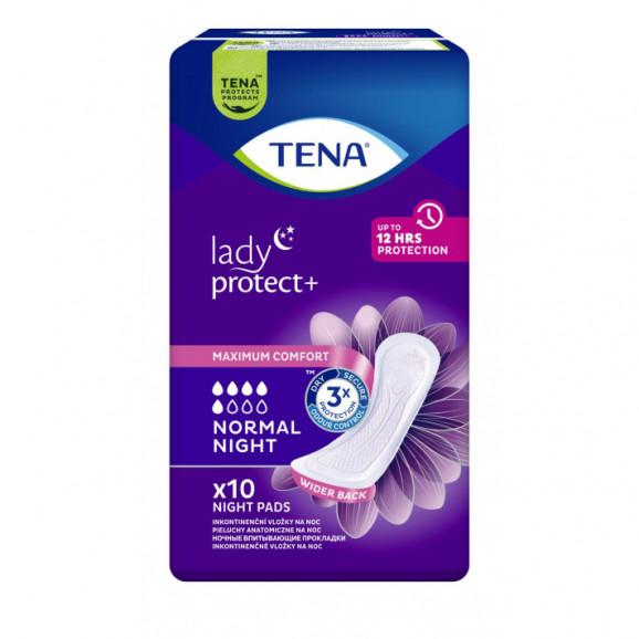 [25.05.2026] Tena Lady, podpaski urologiczne, Normal Night, 10 sztuk - zdjęcie produktu