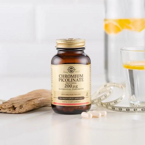 [31.05.2026] Solgar Chrom Pikolinian 200 mcg – suplement diety (90 kapsułek) - zdjęcie produktu