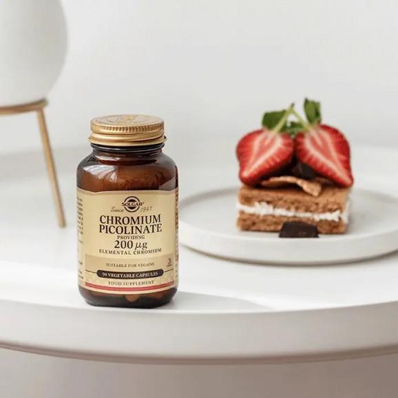 [31.05.2026] Solgar Chrom Pikolinian 200 mcg – suplement diety (90 kapsułek) - zdjęcie produktu