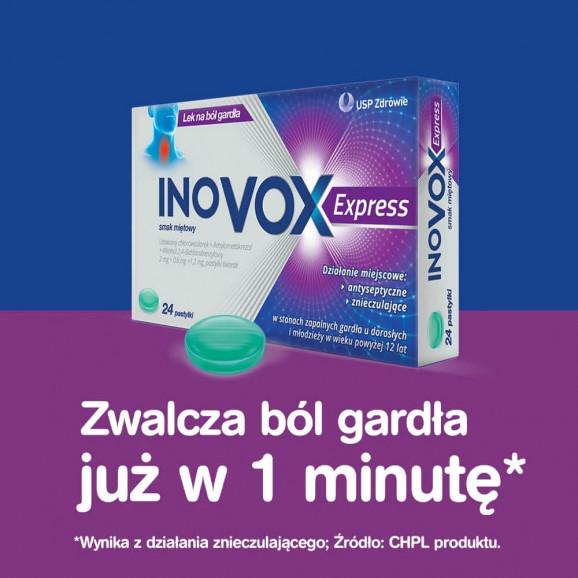 [31.05.2026] Inovox Express, pastylki twarde, smak miętowy, 24 szt. - zdjęcie produktu