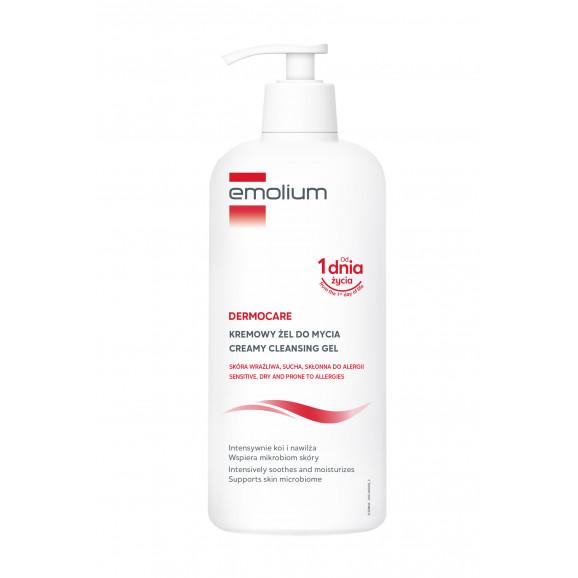 Emolium Dermocare Kremowy żel do mycia, od 1 miesiąca (400 ml) Emolium Dermocare Kremowy żel do mycia, od 1 miesiąca (400 ml) - zdjęcie produktu