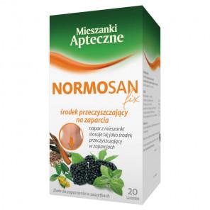 [31.05.2026] Normosan fix – zioła do zaparzania przeczyszczające, 20 saszetek - zdjęcie produktu