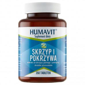 Humavit Skrzyp i Pokrzywa (100 g) – suplement diety (150 tabletek) - zdjęcie produktu