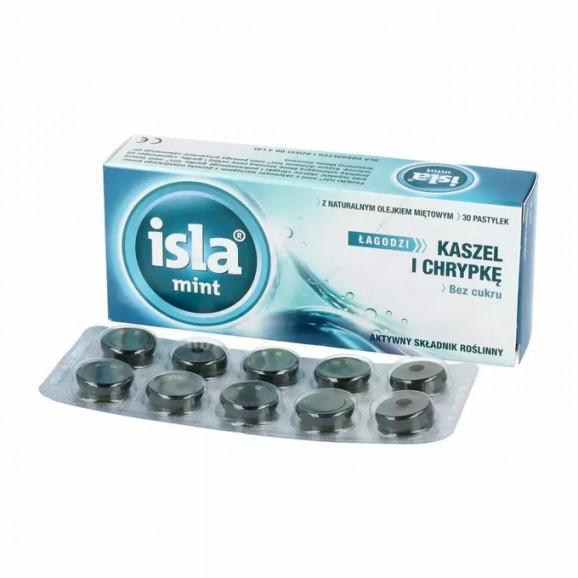 Isla Mint, smak miętowy, pastylki do ssania (30 szt.) - zdjęcie produktu
