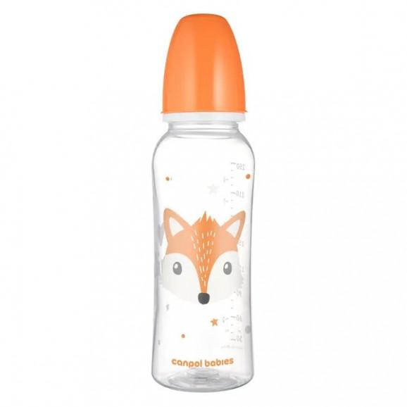 Canpol Babies Butelka ze smoczkiem dla dzieci 12m+ Cute Animals (BPA 0%) 250 ml Canpol Babies Butelka ze smoczkiem dla dzieci 12m+ Cute Animals (BPA 0%) 250 ml - zdjęcie produktu