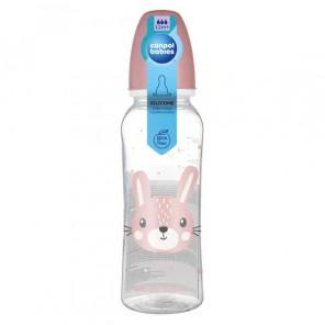 Canpol Babies Butelka ze smoczkiem dla dzieci 12m+ Cute Animals (BPA 0%) 250 ml - zdjęcie produktu