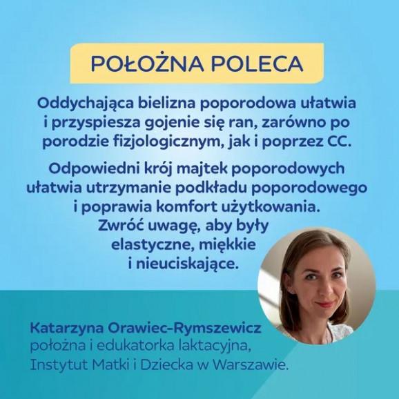 Canpol Babies Wielorazowe siateczkowe majtki poporodowe, rozmiar S/M, 2 szt. - zdjęcie produktu