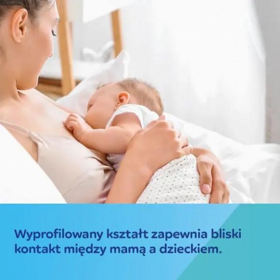Canpol Babies EasyStart silikonowe osłonki piersi, 2 sztuki, rozmiar M/L - zdjęcie produktu