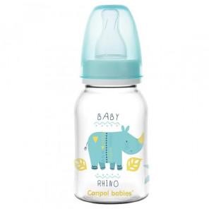 Canpol Babies Butelka ze smoczkiem dla dzieci 0m+ Africa (BPA 0%) 120 ml - zdjęcie produktu