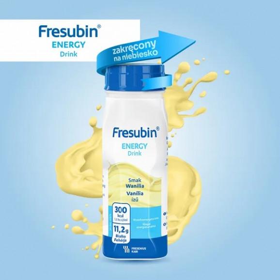 Fresubin Energy Drink - preparat odżywczy, smak waniliowy (4 x 200 ml) - zdjęcie produktu