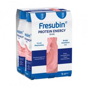 Fresubin Protein Energy Drink – preparat odżywczy, smak poziomkowy (4x200 ml) - zdjęcie produktu