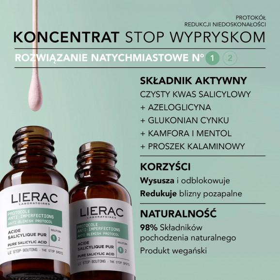 Lierac Protocole Anti-Imperfections Koncentrat stop wypryskom (15 ml) - zdjęcie produktu
