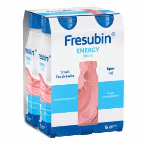Fresubin Energy Drink - preparat odżywczy, smak truskawkowy, 4 x 200 ml - zdjęcie produktu