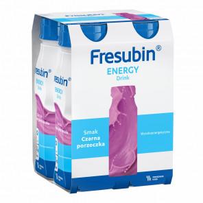 Fresubin Energy Drink - preparat odżywczy, smak czarna porzeczka (4 x 200 ml) - zdjęcie produktu