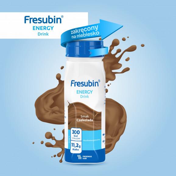 Fresubin Energy Drink - preparat odżywczy, smak czekoladowy, 4 x 200 ml - zdjęcie produktu