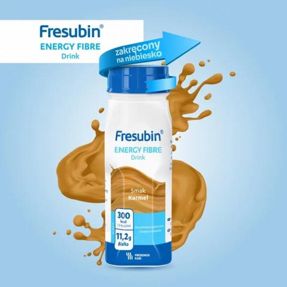 Fresubin Energy Fibre Drink - preparat odżywczy, smak karmelowy (4 x 200 ml) - zdjęcie produktu