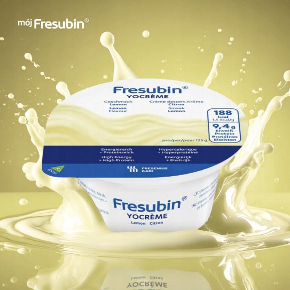 Fresubin YOcreme – deser wysokobiałkowy, wysokoenergetyczny o smaku cytrynowym (4 x 125g) Fresubin YOcreme – deser wysokobiałkowy, wysokoenergetyczny o smaku cytrynowym (4 x 125g) - zdjęcie produktu