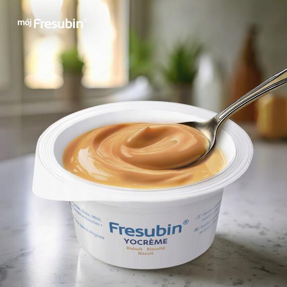 Fresubin YOcreme – deser wysokobiałkowy, wysokoenergetyczny o smaku biszkoptowym (4 x 125g) Fresubin YOcreme – deser wysokobiałkowy, wysokoenergetyczny o smaku biszkoptowym (4 x 125g) - zdjęcie produktu