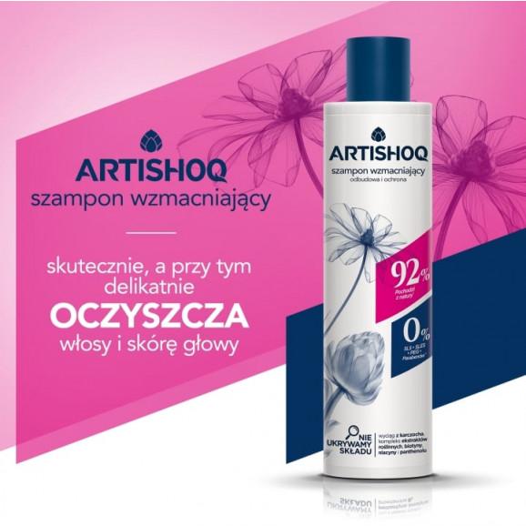 Artishoq Szampon wzmacniający Odbudowa i Ochrona, 200 ml - zdjęcie produktu