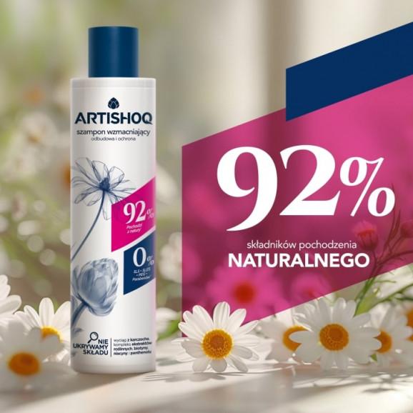 Artishoq Szampon wzmacniający Odbudowa i Ochrona, 200 ml - zdjęcie produktu