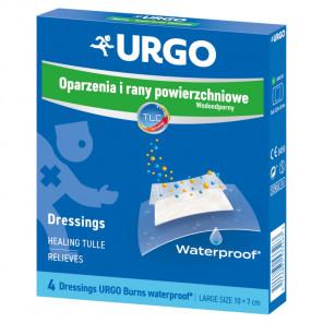 URGO Oparzenia i rany powierzchniowe, opatrunki wodoodporne (4 sztuki) - zdjęcie produktu