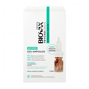 L'biotica Biovax Trychologic Exo-Ampoules Wypadanie i gęstość Kuracja do włosów dla kobiet (7 x 5 ml) - zdjęcie produktu