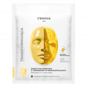 L'Biotica Transformująca maska kolagenowa z ceramidami – maska hydrożelowa (1 szt.) - zdjęcie produktu