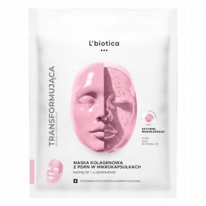 L'Biotica Transformująca maska kolagenowa w mikrokapsułkach – maska hydrożelowa (1 szt.) - zdjęcie produktu