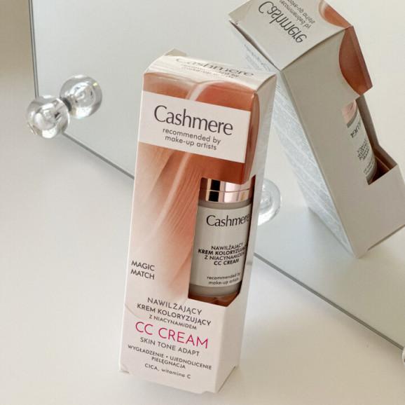 Cashmere CC Cream Nawilżający krem koloryzujący z niacynamidem Magic Match, 30 ml - zdjęcie produktu
