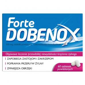 [31.05.2026] Dobenox Forte 500 mg, 60 tabletek powlekanych - zdjęcie produktu