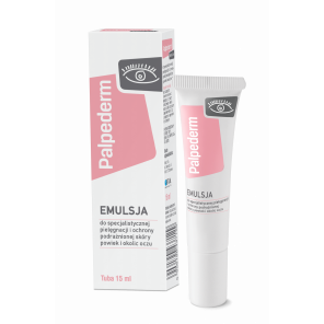 [31.05.2026] Palpederm emulsja do specjalistycznej pielęgnacji i ochrony podrażnionej skóry powiek i okolic oczu (15 ml) - zdjęcie produktu