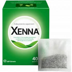 [31.05.2026] Herbatka Xenna 30 mg, zioła przeciw zaparciom (40 saszetek) - zdjęcie produktu