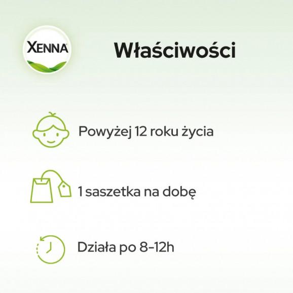 [31.05.2026] Herbatka Xenna 30 mg, zioła przeciw zaparciom (40 saszetek) - zdjęcie produktu