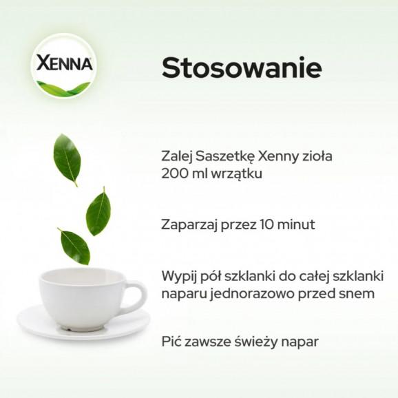 [31.05.2026] Herbatka Xenna 30 mg, zioła przeciw zaparciom (40 saszetek) - zdjęcie produktu
