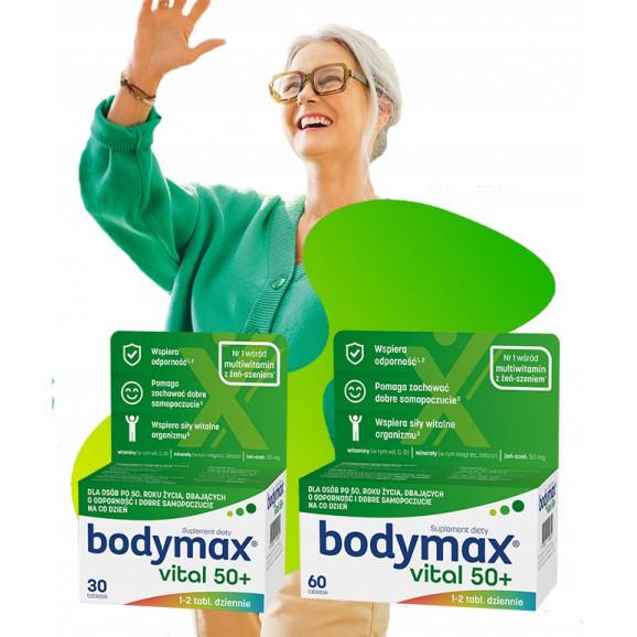 [31.05.2026] Bodymax Vital 50+ 60 tabletek – suplement diety - zdjęcie produktu