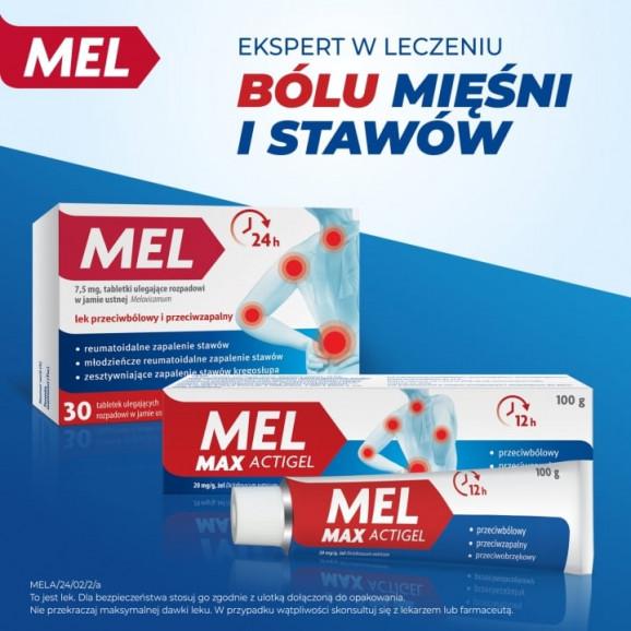 [31.05.2026] Mel Max Actigel żel 20 mg/g (50 g) - zdjęcie produktu