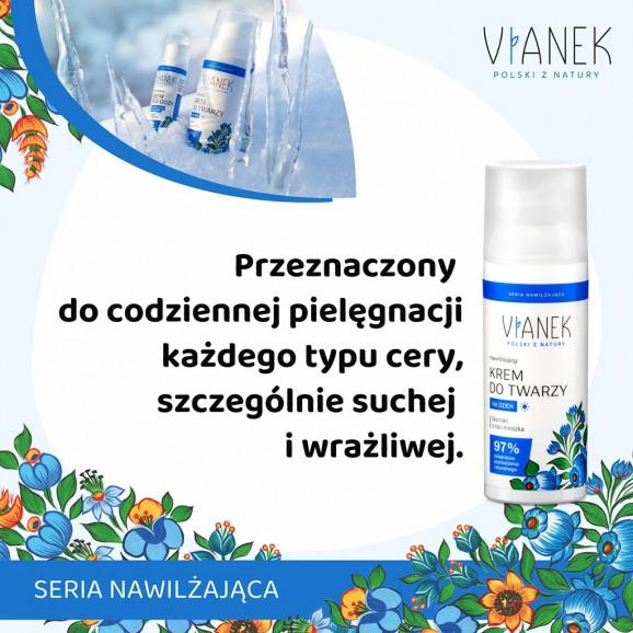 [31.05.2026] Vianek, nawilżający krem do twarzy na dzień, 50 ml - zdjęcie produktu