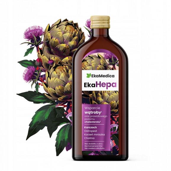 EkaMedica EkaHepa, płyn – suplement diety (500 ml) - zdjęcie produktu