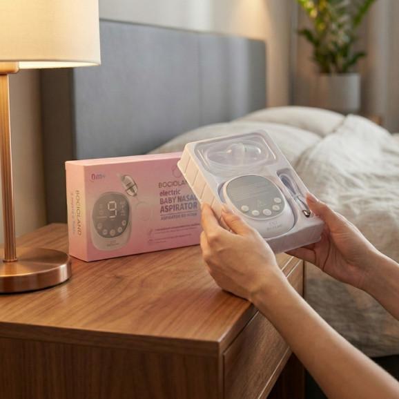 Bocioland BL102 Elektroniczny aspirator do nosa dla niemowląt (1 szt.) - zdjęcie produktu
