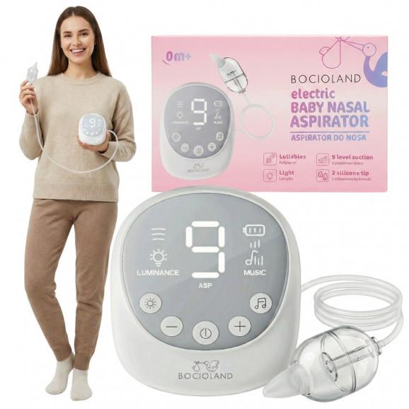 Bocioland BL102 Elektroniczny aspirator do nosa dla niemowląt (1 szt.) - zdjęcie produktu